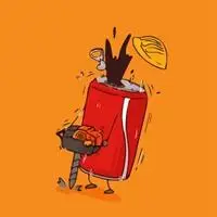 可乐头像图片 手拿可口可乐头像_微信头像图片大全