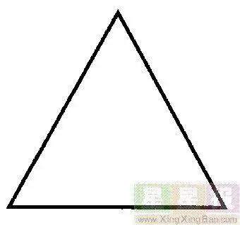 三角形的简笔画有什么