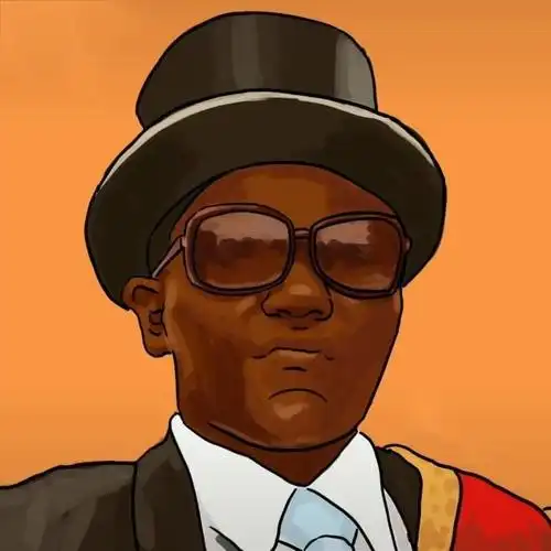 黑人抬棺头像谁有的