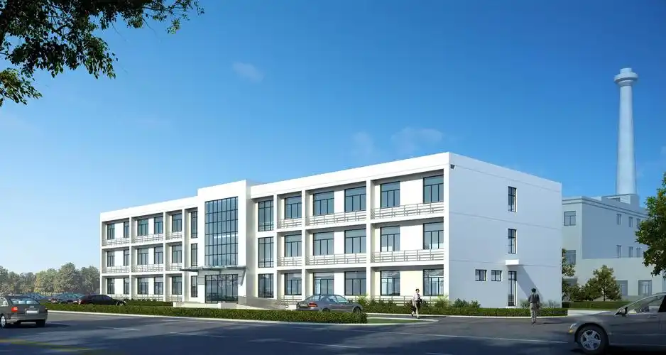 小型三层办公楼效果图写字楼设计效果图欣赏