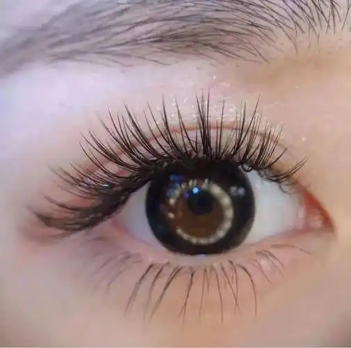 自然款美睫推荐,仙女素颜的小秘密!_睫毛_眼睛_气质