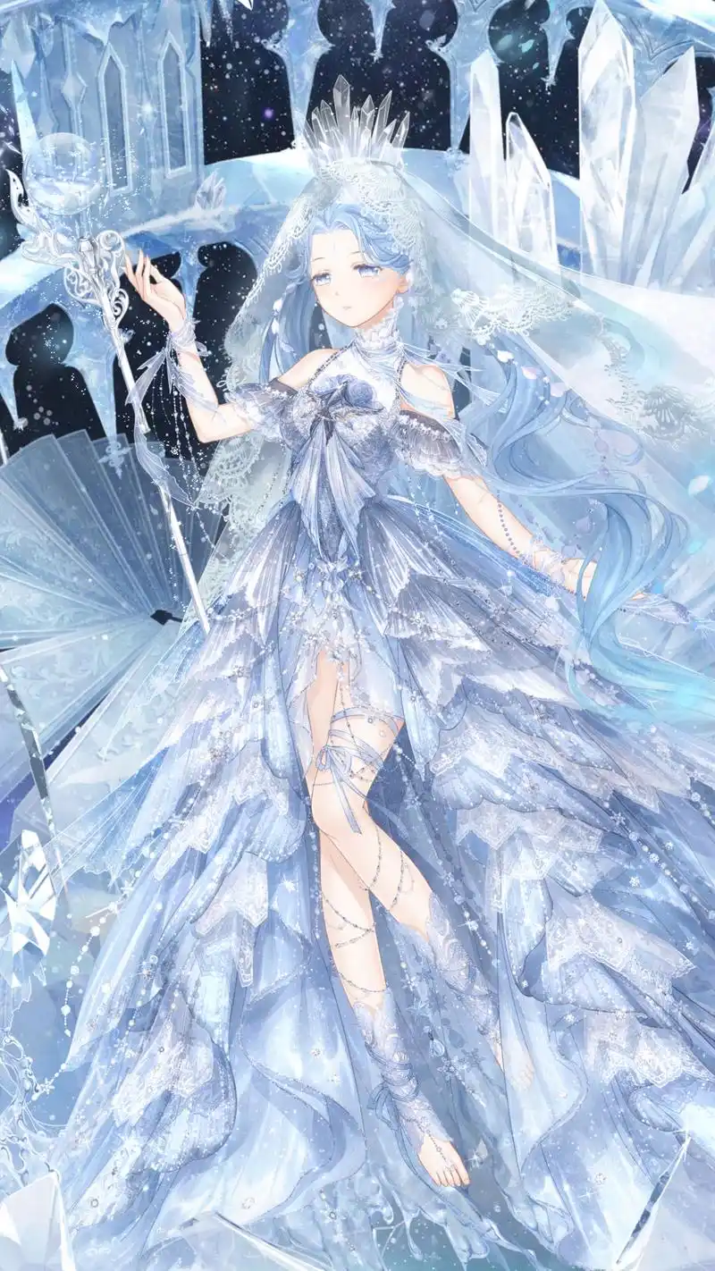 奇迹暖暖组图:夏天的时候,看到蓝色就有冰冰凉凉的感觉呢!