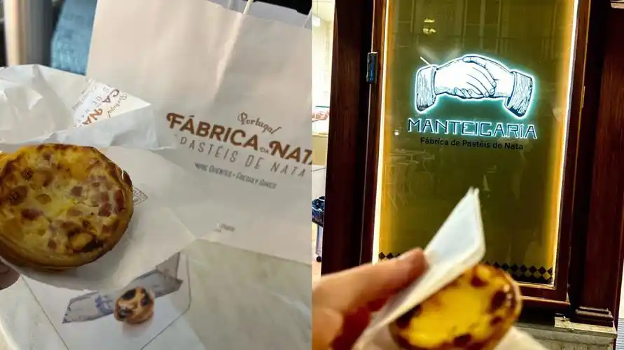 lisbon78蛋挞:打卡三家店,最好吃的肯定是贝伦蛋挞 也最像国内的