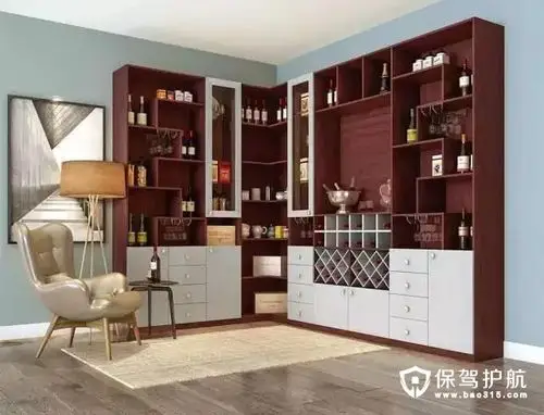 客厅酒柜装饰图赏打造精致生活品味