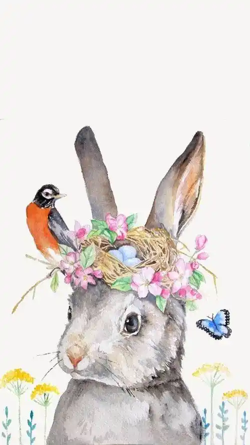 水彩画动物水彩画动物简单