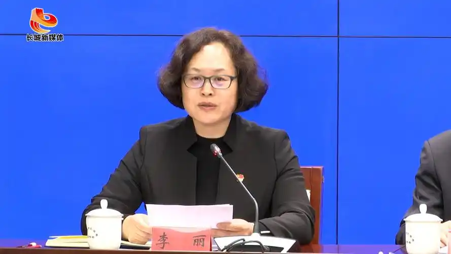 河北省委外宣局局长,省政府新闻办主任李丽.姚杰 摄