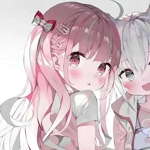 击爆少女心的动漫闺蜜头像