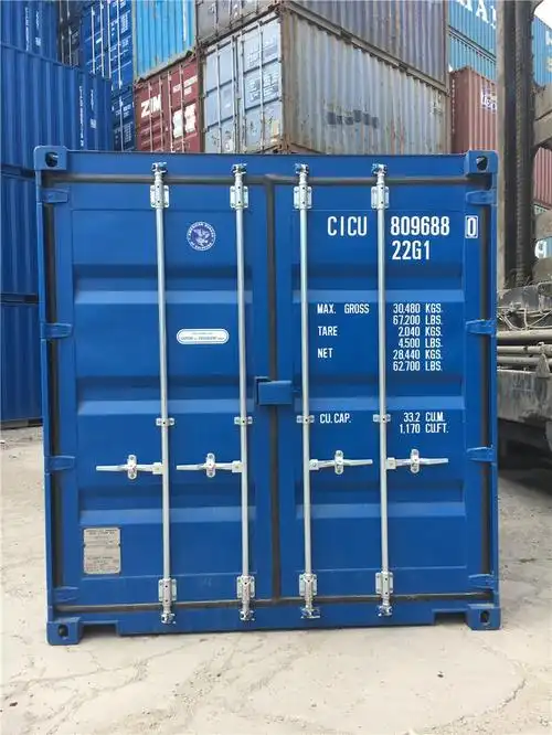 上海全新集装箱出售,全新20尺集装箱 2019年全新