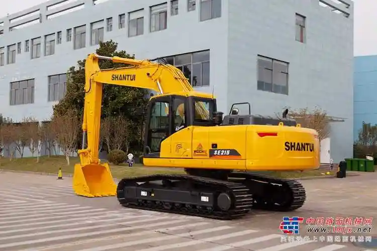 山推挖掘机se215-9w挖掘机高清图 - 外观