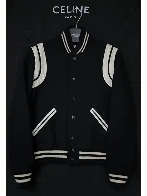 38码saintlaurentslp黑白棒球服