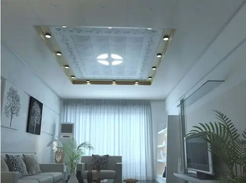 客厅集成吊顶效果图来袭,看看天花吊顶的不同装修效果