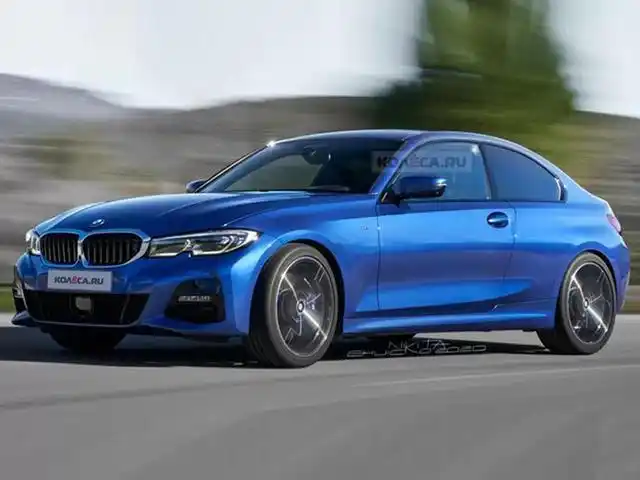 真的是宝马3系轿跑版,看清楚这双门造型,说的可真不是4系!