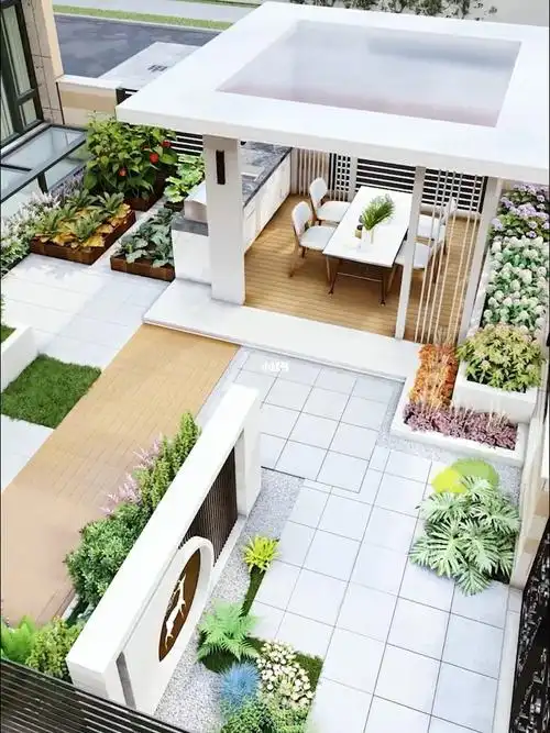 50平现代小院沉浸式游览温暖细碎的生活