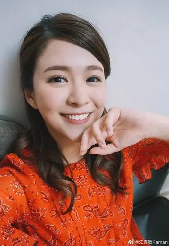 美女艺人江嘉敏迷人写真美照好妩媚