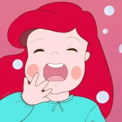 迪士尼公主头像可爱搞怪手绘卡通图片