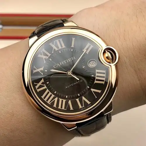 18k玫瑰金卡地亚蓝气球系列w6920037男款手表