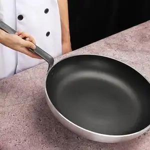 平底锅不粘锅商用超特大号酒店专用大容量煎蛋牛排煎饺烙饼锅煎锅