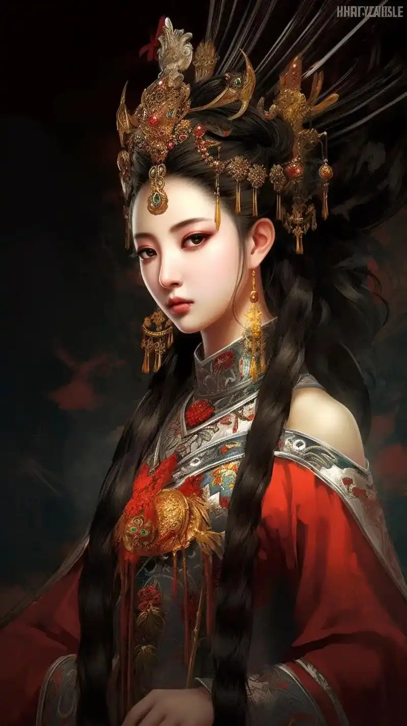 杨玉环.古风漫画 #古风漫画 #壁纸分享 #美图分享 - 抖音