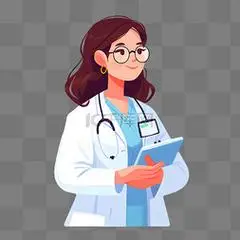 医疗医生卡通手绘医护人员素材