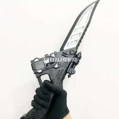 甄萌永恒之刃 假面骑士e哥刀武启1:1道具版永恒之刃音效发声假面骑士w