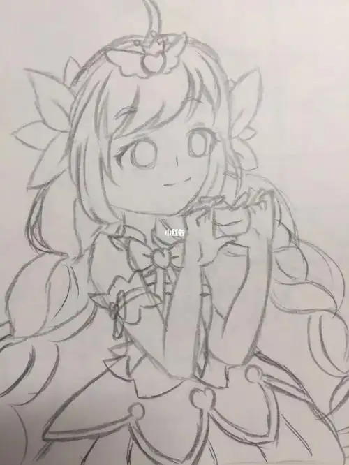 (祝大家快乐地看完秋季篇,反正我没会员就是了)#画图  #小花仙  #小爱