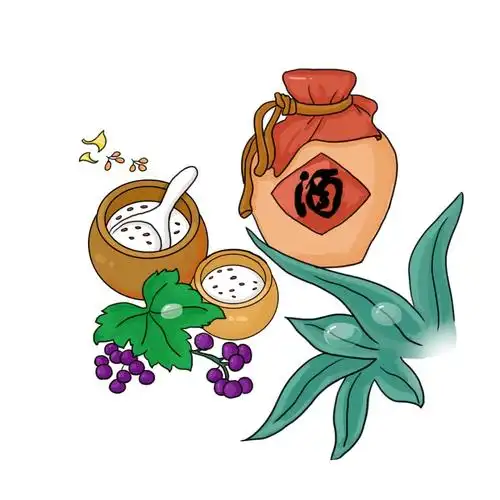 时节开始酿造,以糯米,高粱等五谷为原料,略带甜味,因此得名"白露米酒"