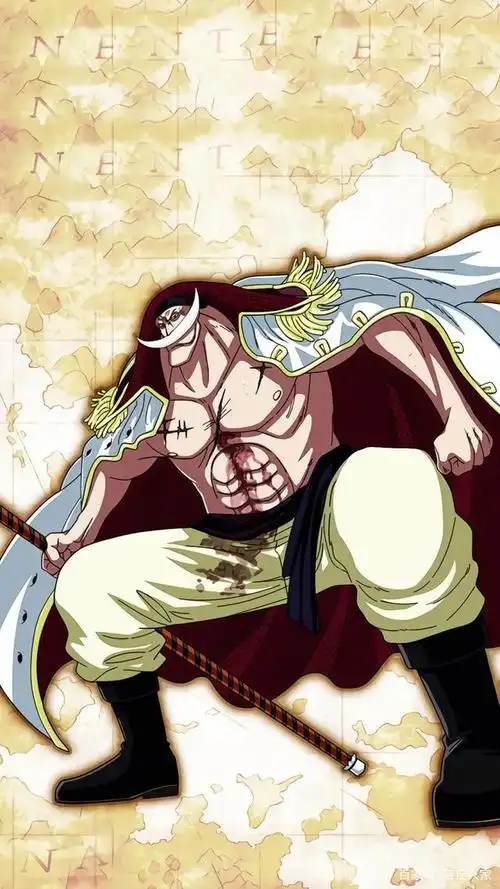 世界最强之人白胡子的风采