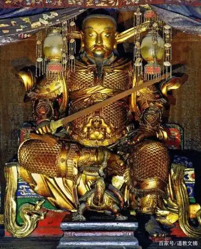 钦安殿内真武祖师法相