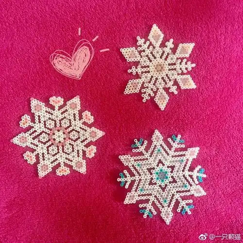 【转自微博】【不可商用】【拼拼豆豆】雪花