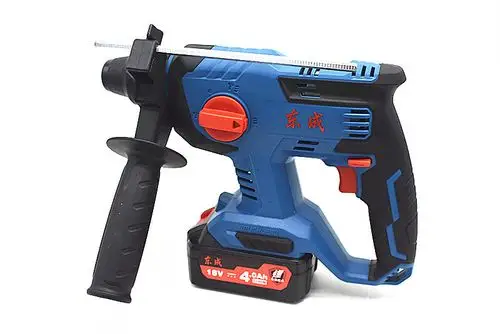 东成18v无刷充电电锤dczc22锂电电锤冲击钻电钻电镐三用东城电捶