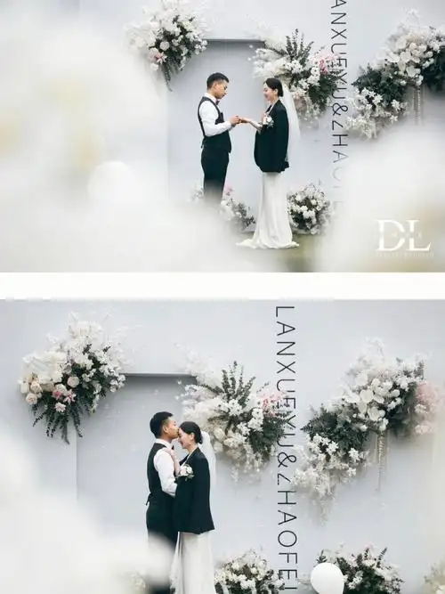 超级美的下雪天户外婚礼襄阳婚庆