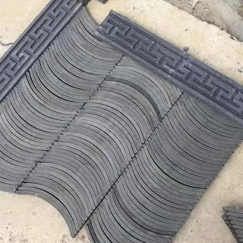 装饰青瓦瓦条 装饰立瓦瓦条 广场铺地青瓦立瓦 四合院庭院铺地小青瓦