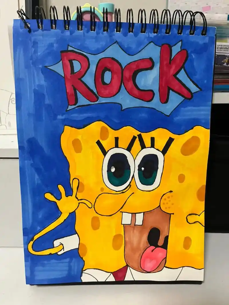 马克笔画 #动漫手绘 姑娘画的 虽然为娘看不懂画的啥 但是 - 抖音