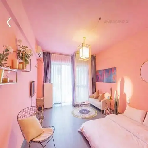 网红卧室房间布置ins少女心寝室装饰墙纸自己粘贴宿舍壁纸大学生