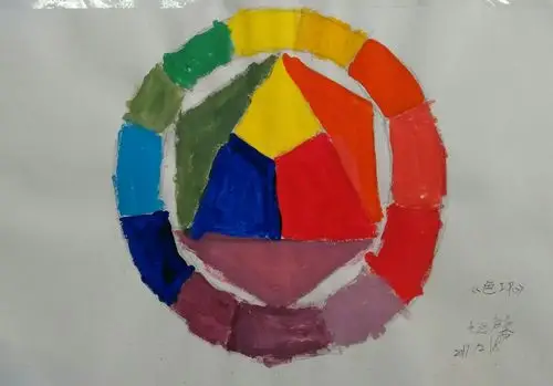 【素描色彩班】色彩入门课-色环
