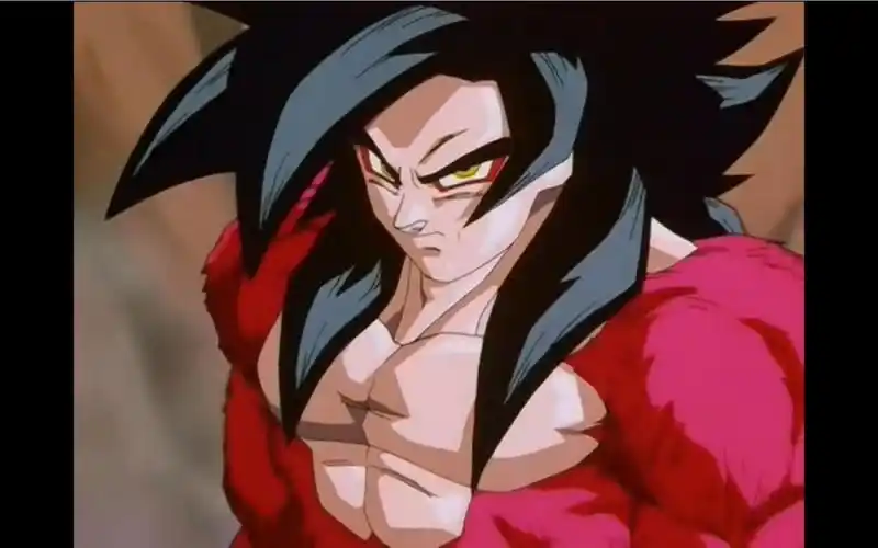 七龙珠gt超然战斗】悟空变身超级赛亚人4血虐贝比,太帅了qaq(上)