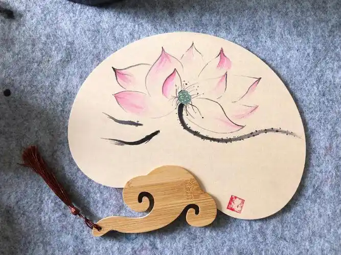 画扇子