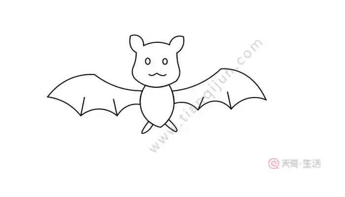 蝙蝠儿童简笔画蝙蝠儿童简笔画怎么画