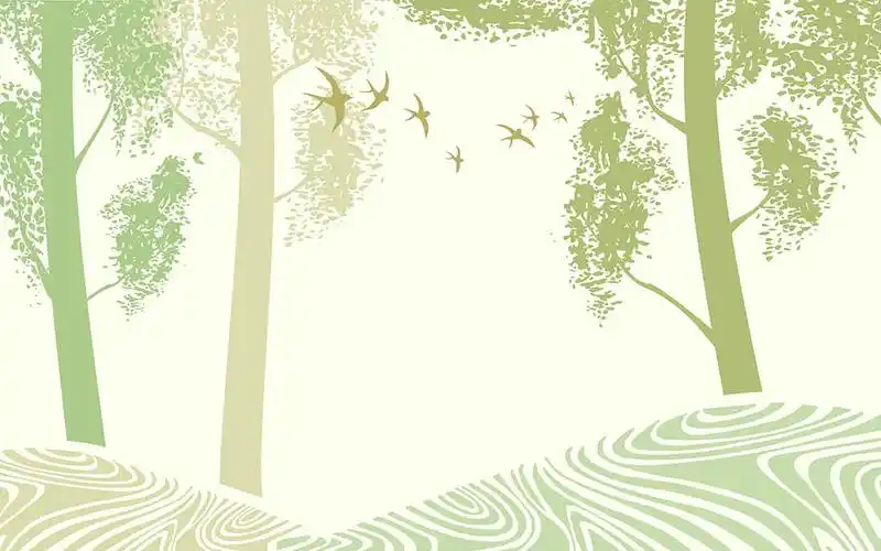 树木现代唯美背景墙图片设计素材_高清psd模板下载(5.