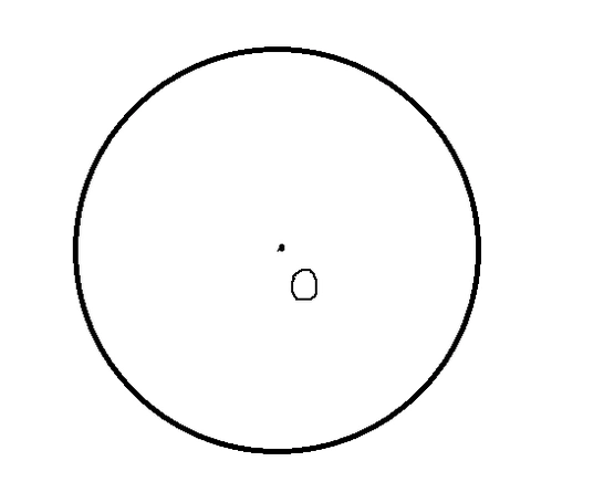 在圆内画五角星如何画?