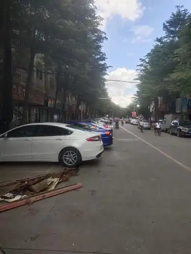 东莞市洪梅镇环萦路乱停乱放