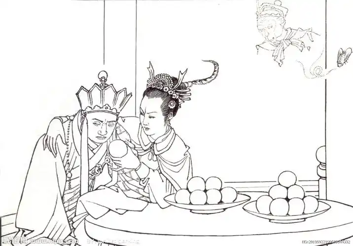 蝎子精设计图__绘画书法_文化艺术_设计图库_昵图网nipic.com