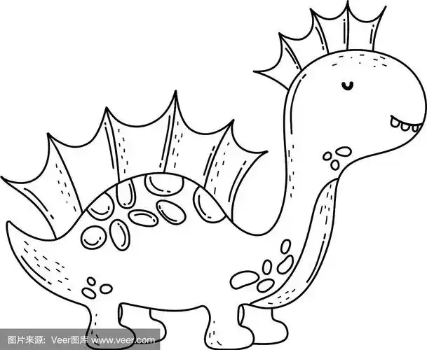 可爱的迷惑龙角色图标