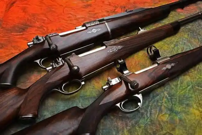 欣赏:意大利顶级枪厂制造的毛瑟98高端猎枪