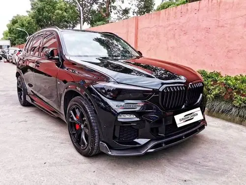 新款宝马x5g05改装碳纤维黑武士套件前唇包角侧全车改装套件