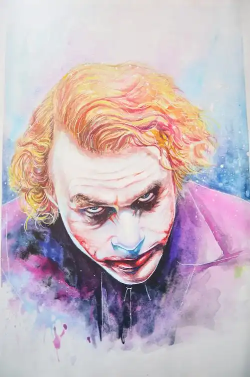 水彩手绘电影插画及日常习作