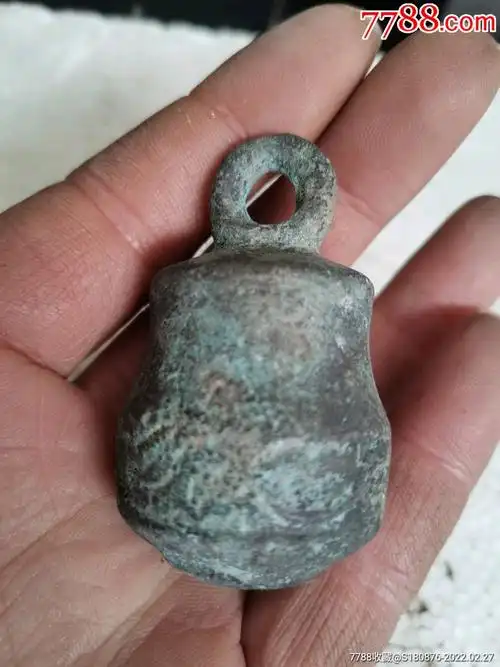 明清老刻花铜秤砣