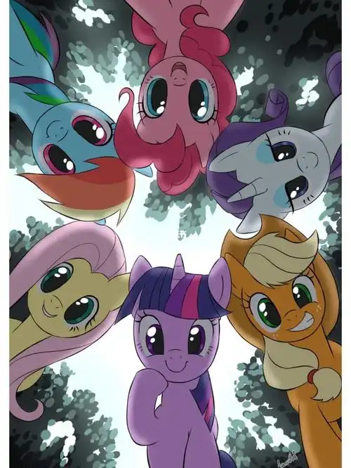 小马宝莉  #云宝黛西  #小蝶  #暮光闪闪  #苹果杰克 #瑞瑞 #萍琪派