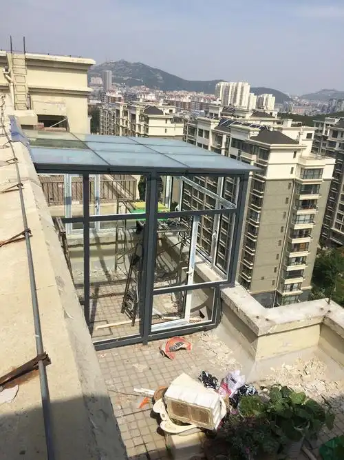 济南阳光房铝合金阳光房钢结构阳光房平顶阳光房弧顶阳光房封露台
