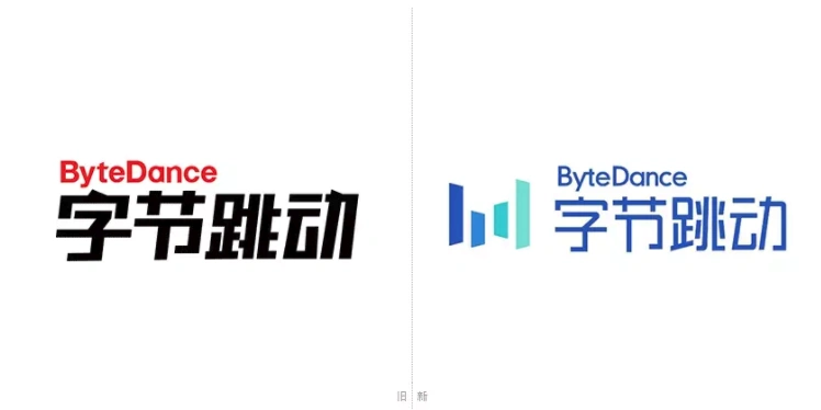 抖音母公司"字节跳动"更换新logo